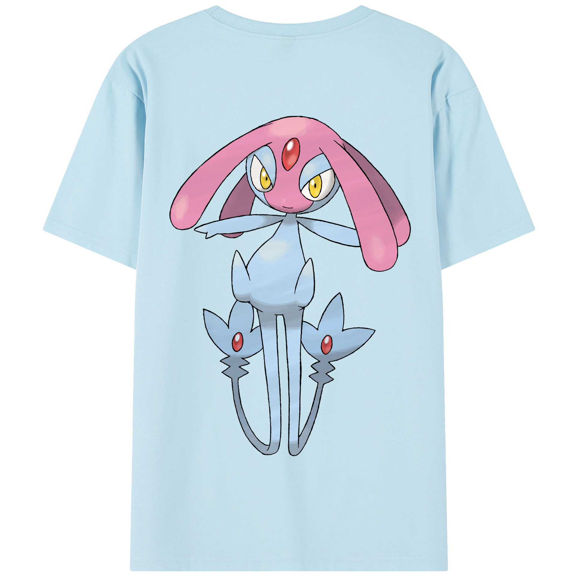 （画像用） ポケットモンスター Pokémon 綿100％半袖Tシャツ（背面プリント）